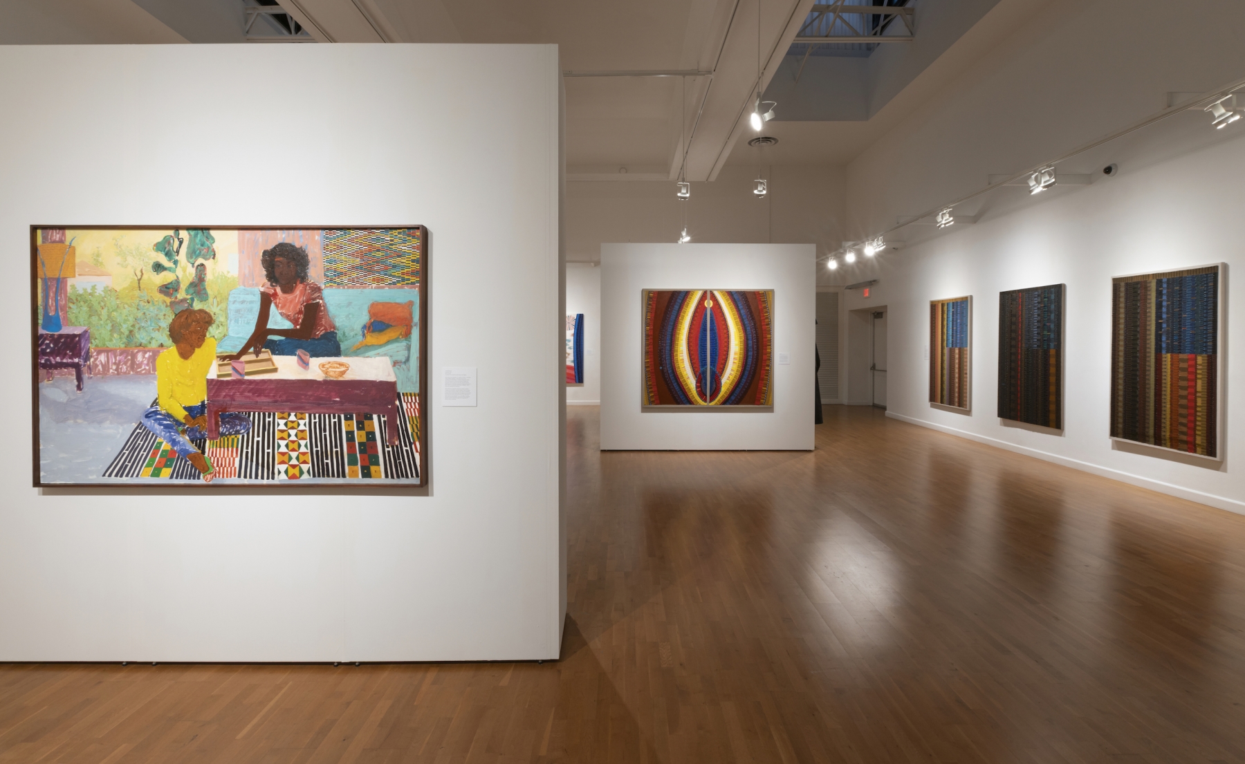 Installation view of June Edmonds Full Spectrum at Laband Art Gallery, Loyola Marymount University