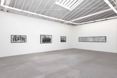 Installation view of Federico Solmi:&nbsp;The Bacchanalian Ones