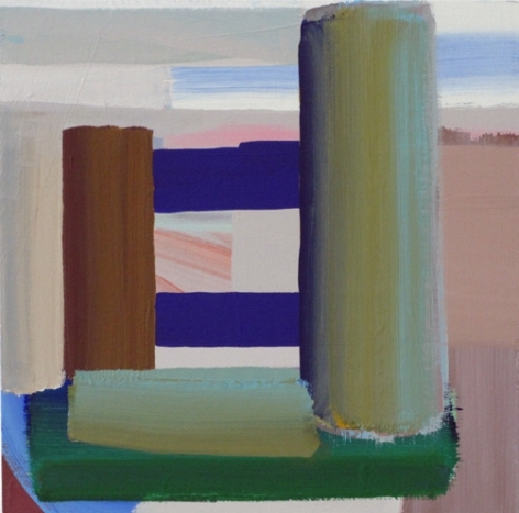 Michael Kindred Knight Narrows, 2012 Acrylic on Canvas 15 x 15 in.