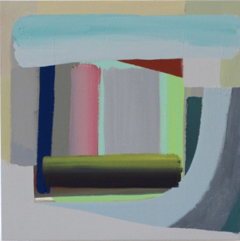 Michael Kindred Knight Switchback, 2012 Acrylic on Canvas  15 x 15 in.