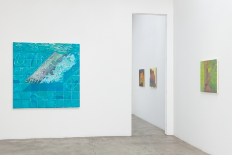 Installation View of Ethan Gill: New Paintings
