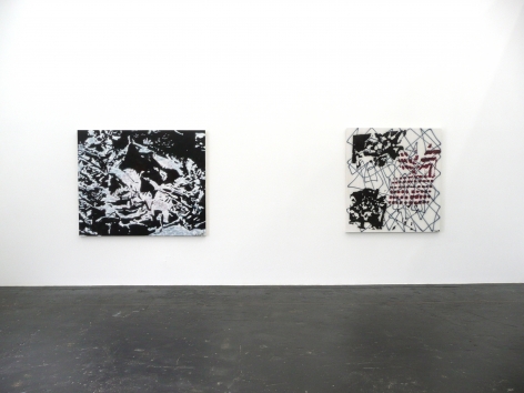 Installation View of Daniel Tierney: The best made plans are laid in ruin