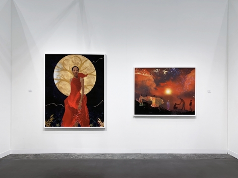 Installation View of Carla Jay Harris at The Armory Show (Javits Center, Booth F24)_4