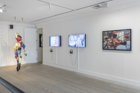 Installation View of Zachary Drucker: It's Not You, It's Me at the Gazelli Art House