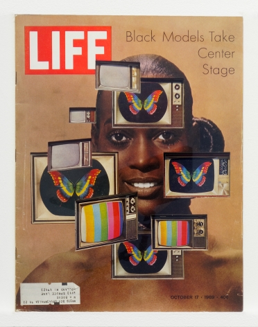 Dennis Koch Life Cutout No. 140 (October 17, 1969, Black Models Warhol), 2019