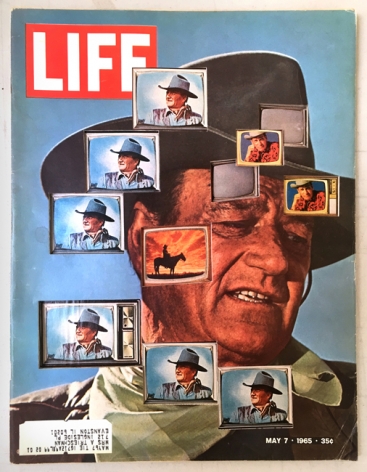 Dennis Koch, LIFE Cutout No. 131 (May 7, 1965, John Wayne TVs), 2018