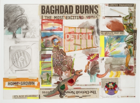 Peter Williams Baghdad Burns, 2006