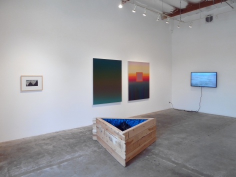 Installation View of Group Show: The Road