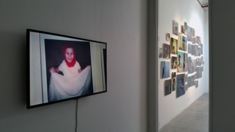 Installation View of Zackary Drucker & Rhys Ernst: Post/ Relationship/ X