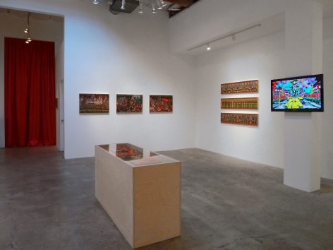 Exhibition View of Federico Solmi: Chinese Democracy