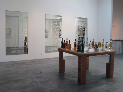 Installation View of Marcos Ramírez ERRE: Playing Series Serious