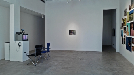 Installation View of Zackary Drucker & Rhys Ernst: Post/ Relationship/ X