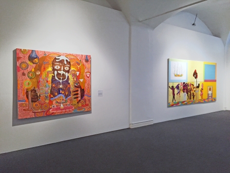 Installation View of Prospect.4:&nbsp;The Lotus in Spite of the Swamp&nbsp;​featuring Peter Williams&nbsp;at the New Orleans Jazz Museum