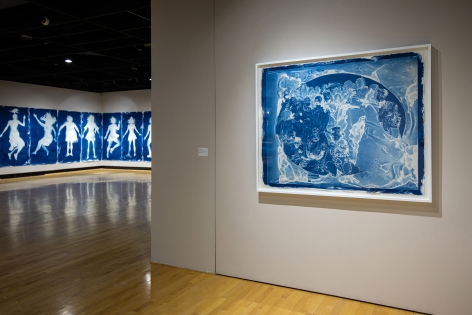 Installation View of The Same Sky Overarches Us All at University of Maryland Art Gallery