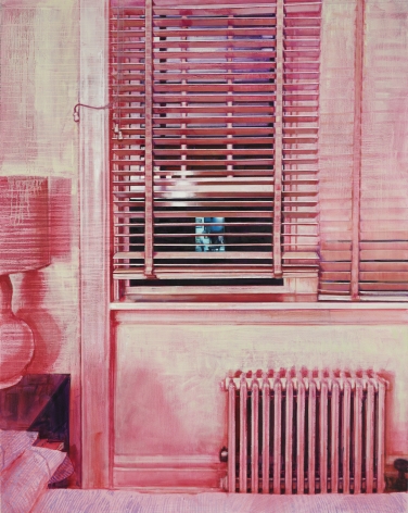Laura Karetzky, Pink Room, 2021, Oil on panel, 60 x 48 in.