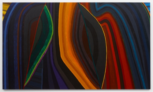 June Edmonds
Ahead, Behind, Beneath, 2021
Acrylic on canvas
72 x 122 in.